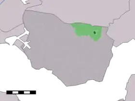 Localisation de 's-Heer Abtskerke