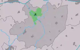 Localisation de Winsum