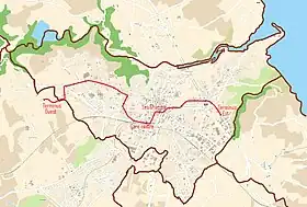 Voir la carte de la ligne.