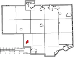 Localisation de Summitville