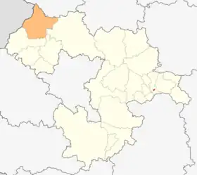 Localisation de Commune Godétch