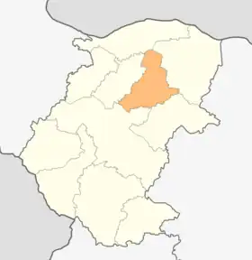 Localisation de Yakimovo