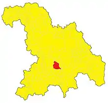 Localisation de Capriata d'Orba