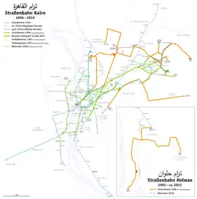 Image illustrative de l’article Tramway du Caire