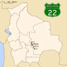 Image illustrative de l’article Route 22 (Bolivie)