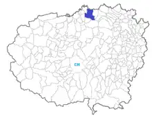 Localisation de Racconigi