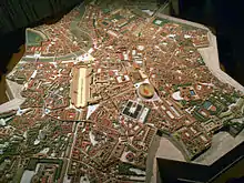 Plan de Rome de Paul Bigot.