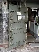 Porte blindée de la casemate (Casemate no 35/3).
