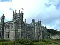 façade sur jardin, Margam Castle