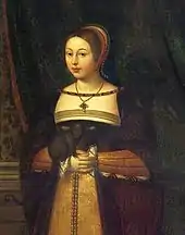 Portrait de Marguerite Tudor.