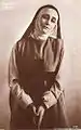 La comédienne dans la pièce Das Mirakel, 1914