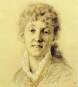 Autoportrait (années 1870), musée municipal d’Helsinki.