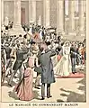 Mariage du commandant Mangin avec Mlle Jagerschmidt (1900).