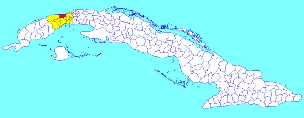 Municipalité de Mariel dans la province d'Artemisa