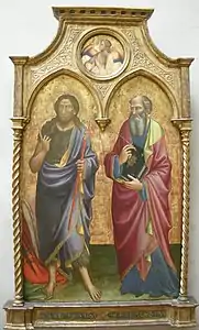 Saint Jean-Baptiste et saint Jean l'ÉvangélisteGetty Museum,