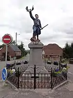 Le Poilu victorieux de Marly-Gomont