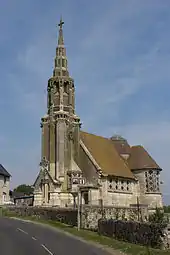 L'église Saint-Martin de Martigny-Courpierre.