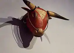 Masque zoomorphe Bidjogo (Guinée-Bissau).