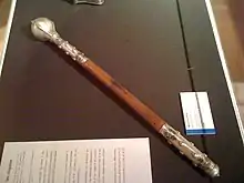 La légendaire masse (gada) de Ali Pacha.