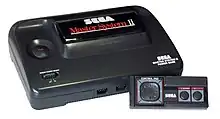  La Master System II, qui intégrait le jeu "Alex Kidd" in Miracle World.