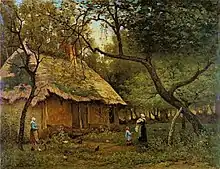 Masure à Saint-Léonard (1878), Fécamp, musée des Pêcheries.