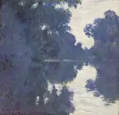 "Matinée sur la Seine" (1896) de Claude Monet (W1436)