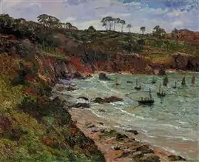 La Pêche aux sprats en hiver à Douarnenez, 1905Collection privéeVente 1999