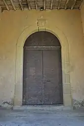 Le portail d'entrée.