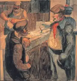 Maurice Le Scouëzec, Café La Villette.