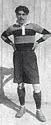 Maurice Leuvielle en 1910, capitaine du Stade bordelais vice-champion de France.