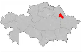 Localisation de District de Maï