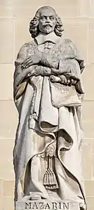 Mazarin (avant 1853), Paris, palais du Louvre, Cour Napoléon.