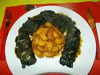 bongo'o tjobi et banane plantain.