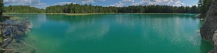 panorama sur le lac McGinnis