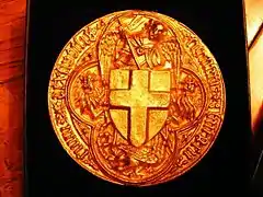 La médaille de citoyen d'honneur de Zwolle de Léo Major.