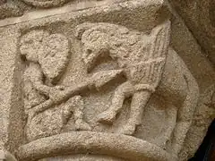 L'un des chapitaux romans.