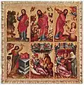Retable de Grabow , 1375-1383.
