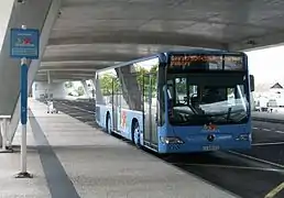 Ligne 11 Distribus vers la gare de Saint-Louis.