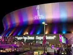 Mercedes-Benz Superdome, Super Bowl XLVII.