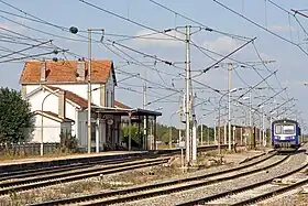 La gare de Merrey.