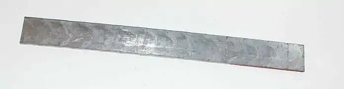 Interligne fondue avec la machine Elrod