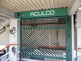 Accès à la station.