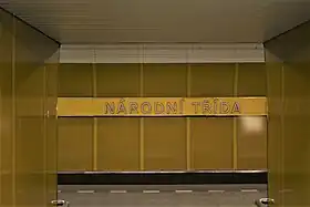 Image illustrative de l’article Národní třída (métro de Prague)