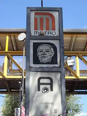 Entrée de la station.