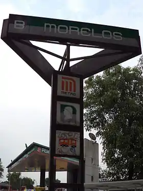 Accès à la station.