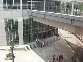 Accès de la station.