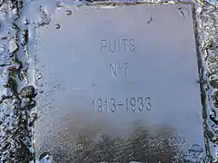Puits no&nbsp;7, 1913 - 1933.