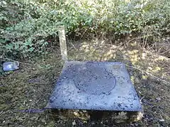 La tête de puits matérialisée no&nbsp;7.