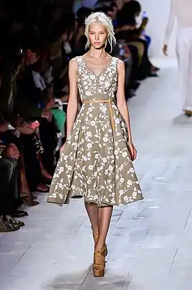 Défilé pour Michael Kors lors de la New York Fashion Week en 2014.
