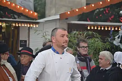 Julien Charvet, chef.